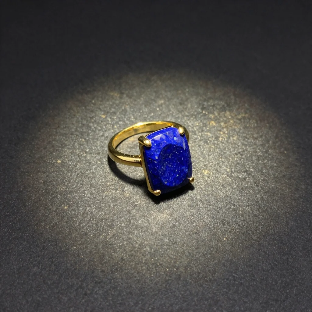 Lapis Lazuli Sovereign Ring